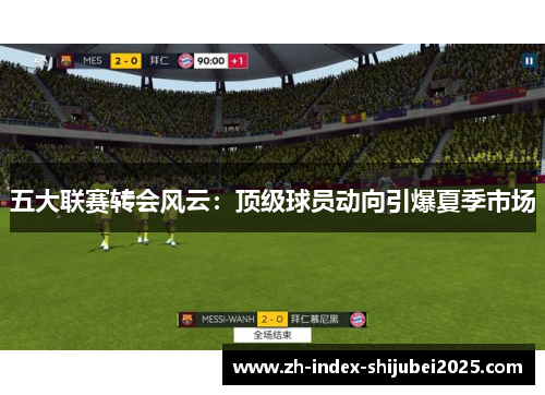 五大联赛转会风云：顶级球员动向引爆夏季市场
